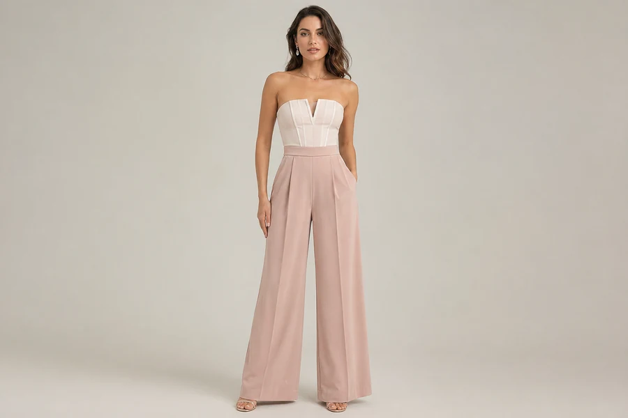 Silhouette féminine en robe cocktail